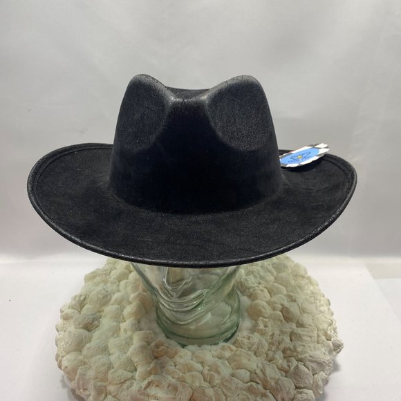 Black Suede Cowboy Hat main image 8